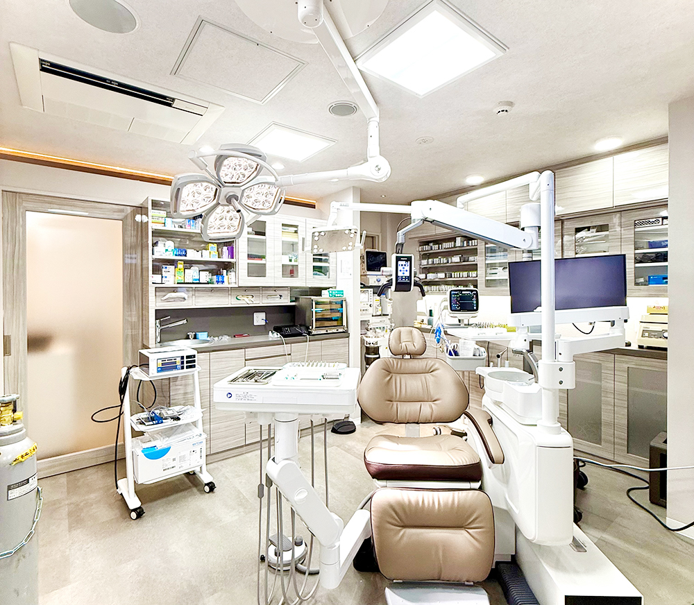 全身麻酔を完備